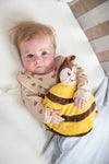 Soft Bee baby toy, to warm the bed and cuddle.