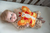 Soft Butterfly baby toy, to warm the bed and cuddle.