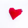 hartvormige klein kersenpitkussentje - valentijn - hartje - opwarmbaar